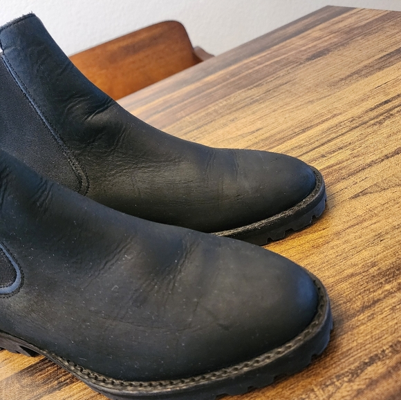 Thursday Boot Company Womens Black Matte Leather Legend Size 9.5 - Picture 5 of 6